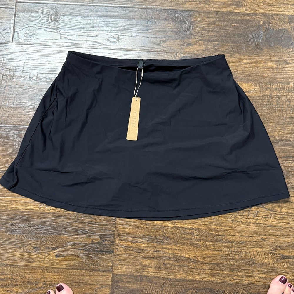 Skims Skort cling mate med color obsidian - Picture 5 of 6